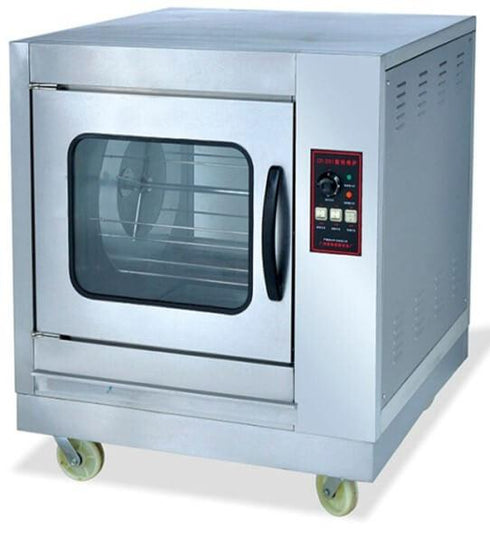 GATTO Electric Chicken Rotisserie - 6 Basket 18 Chickens